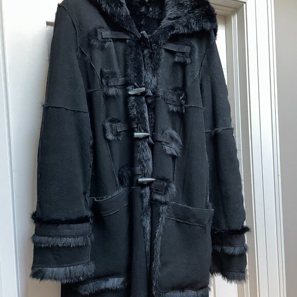 β¨ Armani Jeans Reversible Fur Coat β Size 8 β¨ - Picture 5 of 13